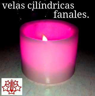velas cilindricas fanales