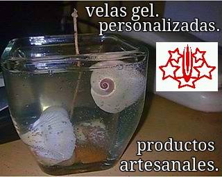 velas en gel