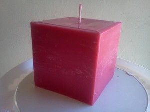 Vela cuadrada con imagen
