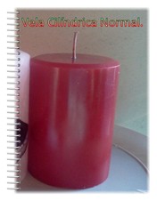 velas cilindrica normal