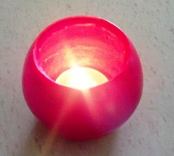 velas fanales redondas
